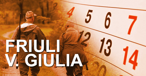 Calendario Venatorio Friuli
